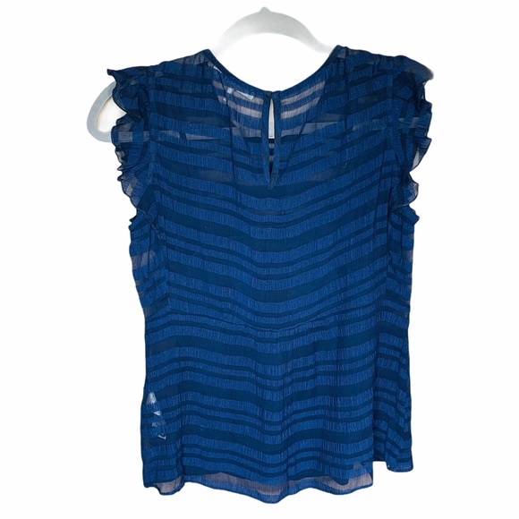 NWT Frame | Flounce Sleeveless Top - Picture 5 of 8